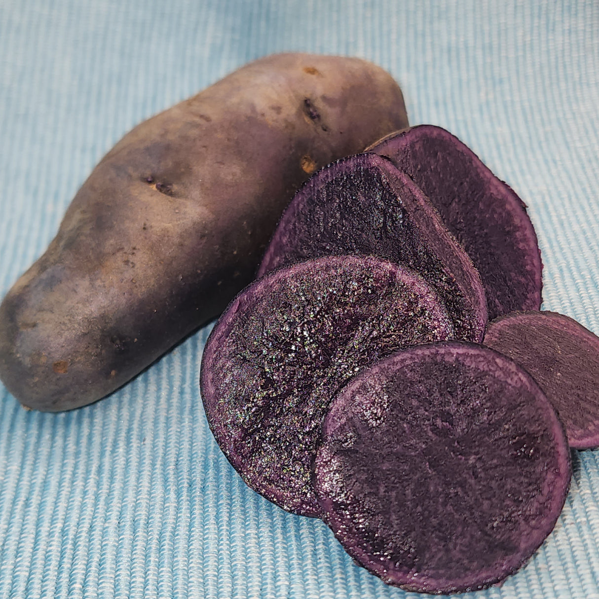Potato, Fingerling (Late-Season) - Purple Peruvian